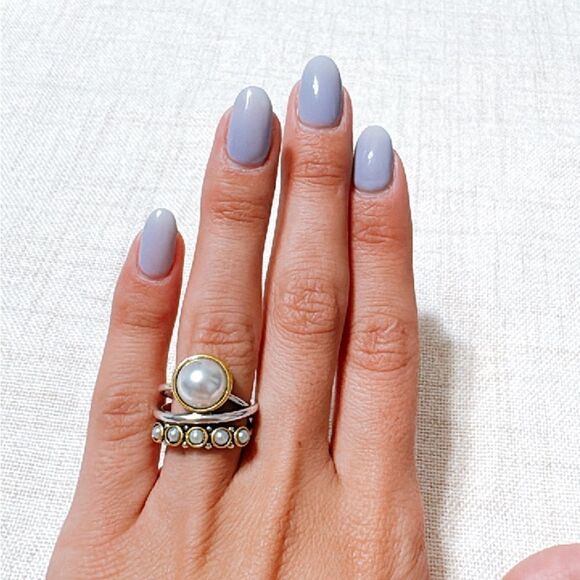 Silver boho ring N565 - Picture 3 of 3